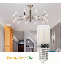 Lampadina Led T18 3.5W E14 300 lumen 6500K luce fredda misura L51W18H18mm - ideale per frigo,cappa - luce refrigeratore