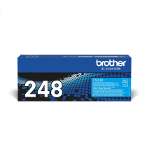 Brother TN-248C ciano toner originale per Brother DCP-L3520CDWE,HL-L3220CW,HL-L8230CDW TN248C capacità 1.000 pagine Brother TN-248C ciano toner originale per Brother DCP-L3520CDWE,HL-L3220CW,HL-L8230CDW TN248C capacità 1.000 pagine