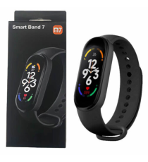 Smart Band M7s black generico nero bracciale attività - fitness - cardiofrequenzimetro Bluetooth smartwatch schermo da 0.96"