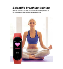 Smart Band M7s black generico nero bracciale attività - fitness - cardiofrequenzimetro Bluetooth smartwatch schermo da 0.96"