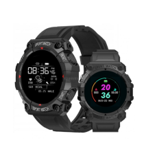Orologio Smartwatch FD68 nero generico black bracciale attività - fitness - cardiofrequenzimetro Bluetooth multifunzione
