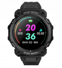Orologio Smartwatch FD68 nero generico black bracciale attività - fitness - cardiofrequenzimetro Bluetooth multifunzione