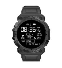 Orologio Smartwatch FD68 nero generico black bracciale attività - fitness - cardiofrequenzimetro Bluetooth multifunzione