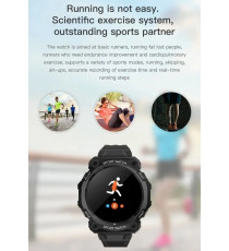 Orologio Smartwatch FD68 nero generico black bracciale attività - fitness - cardiofrequenzimetro Bluetooth multifunzione