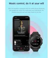 Orologio Smartwatch FD68 nero generico black bracciale attività - fitness - cardiofrequenzimetro Bluetooth multifunzione
