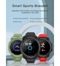 Orologio Smartwatch FD68 rosso generico red bracciale attività - fitness - cardiofrequenzimetro Bluetooth multifunzione