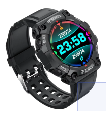 Orologio Smartwatch FD68 rosso generico red bracciale attività - fitness - cardiofrequenzimetro Bluetooth multifunzione