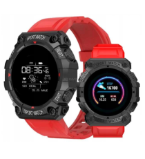 Orologio Smartwatch FD68 rosso generico red bracciale attività - fitness - cardiofrequenzimetro Bluetooth multifunzione