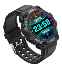 Orologio Smartwatch FD68 nero generico black bracciale attività - fitness - cardiofrequenzimetro Bluetooth multifunzione Orologio Smartwatch FD68 nero generico black bracciale attività - fitness - cardiofrequenzimetro Bluetooth multifunzione