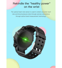 Orologio Smartwatch FD68 verde generico green bracciale attività - fitness - cardiofrequenzimetro Bluetooth multifunzione