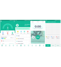 Orologio Smartwatch FD68 verde generico green bracciale attività - fitness - cardiofrequenzimetro Bluetooth multifunzione