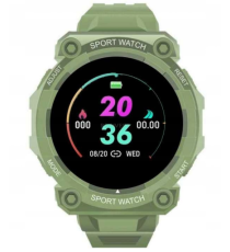 Orologio Smartwatch FD68 verde generico green bracciale attività - fitness - cardiofrequenzimetro Bluetooth multifunzione