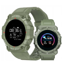 Orologio Smartwatch FD68 verde generico green bracciale attività - fitness - cardiofrequenzimetro Bluetooth multifunzione