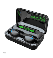 Coppia auricolari F9+ plus black generico nero con display led Earphone Bluetooth V5.0 WI-FI cuffie TWS alta qualità iOS ANDROID Coppia auricolari F9+ plus black generico nero con display led Earphone Bluetooth V5.0 WI-FI cuffie TWS alta qualità iOS ANDROID