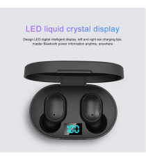 Coppia auricolari E6S white generico bianco con display led Earphone Bluetooth V5.2 WI-FI cuffie TWS alta qualità iOS ANDROID Coppia auricolari E6S white generico bianco con display led Earphone Bluetooth V5.2 WI-FI cuffie TWS alta qualità iOS ANDROID