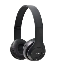 Cuffie Wireless P47 Black - Bluetooth headphones 5.0+Edr - con cancellazione del rumore - ingresso memory - pieghevoli! Cuffie Wireless P47 Black - Bluetooth headphones 5.0+Edr - con cancellazione del rumore - ingresso memory - pieghevoli!