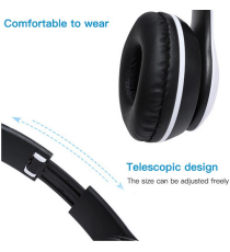 Cuffie Wireless P47 White - Bluetooth headphones 5.0+Edr - con cancellazione del rumore - ingresso memory - pieghevoli! Cuffie Wireless P47 White - Bluetooth headphones 5.0+Edr - con cancellazione del rumore - ingresso memory - pieghevoli!