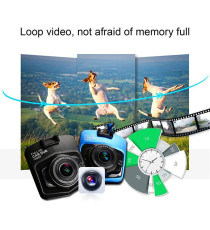 Dash cam GT300 2.5 Full Hd 1080 Registratore di Guida Rilevatore di Movimento DVR -Nigth vision-Camera car- Cycle recording Dash cam GT300 2.5 Full Hd 1080 Registratore di Guida Rilevatore di Movimento DVR -Nigth vision-Camera car- Cycle recording