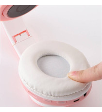 Cuffie Wireless B39M gatto black - Bluetooth headphones 5.0 - luci led rgb - ingresso memory - pieghevoli e richiudibili! Cuffie Wireless B39M gatto black - Bluetooth headphones 5.0 - luci led rgb - ingresso memory - pieghevoli e richiudibili!