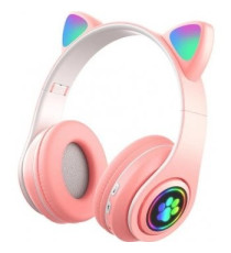 Cuffie Wireless B39M gatto black - Bluetooth headphones 5.0 - luci led rgb - ingresso memory - pieghevoli e richiudibili! Cuffie Wireless B39M gatto black - Bluetooth headphones 5.0 - luci led rgb - ingresso memory - pieghevoli e richiudibili!