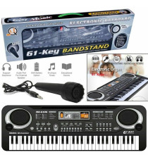 Pianola elettronica digitale PI4 - pianoforte con 61 tasti e microfono - Suono reale e tocco di un vero pianoforte 54x17x4,3cm Pianola elettronica digitale PI4 - pianoforte con 61 tasti e microfono - Suono reale e tocco di un vero pianoforte 54x17x4,3cm