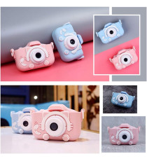 Fotocamera digitale cane X5 blu per bambini  - Risoluzione video 1920x1080 foto: 3264x2448 - 20MP schermo 2" doppia lente