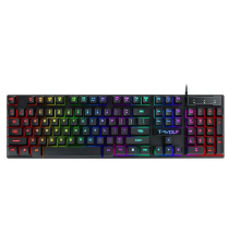 Tastiera gaming illuminata TF20 104 TASTI - Design compatto Dimensioni: 445x135x4mm - cavo usb 1,5 metri - tasto on-off luci Tastiera gaming illuminata TF20 104 TASTI - Design compatto Dimensioni: 445x135x4mm - cavo usb 1,5 metri - tasto on-off luci