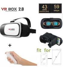 Visore 3D + Joystick VR BOX - realtà virtuale 3D occhiali per smartphone Ios, Android - giochi, video, film 360 gradi Visore 3D + Joystick VR BOX - realtà virtuale 3D occhiali per smartphone Ios, Android - giochi, video, film 360 gradi