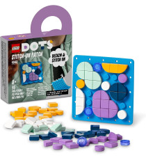 Lego Dots - Patch cucibile - LEGO 41955 Una base flessibile 6x6 e più di 90 tessere colorate ANNI 8+ Lego Dots - Patch cucibile - LEGO 41955 Una base flessibile 6x6 e più di 90 tessere colorate ANNI 8+