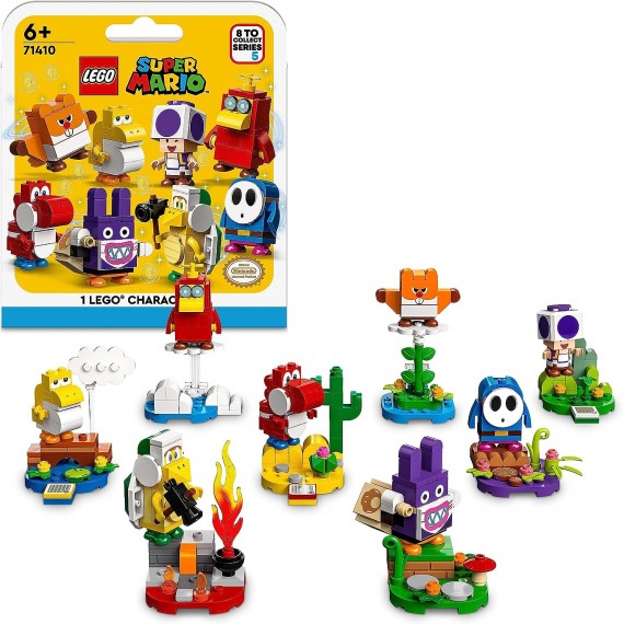 Lego Super Mario - Pack Personaggi - Serie 5 - LEGO 71410 8 personaggi LEGO Super Mario collezionabili ANNI 6+