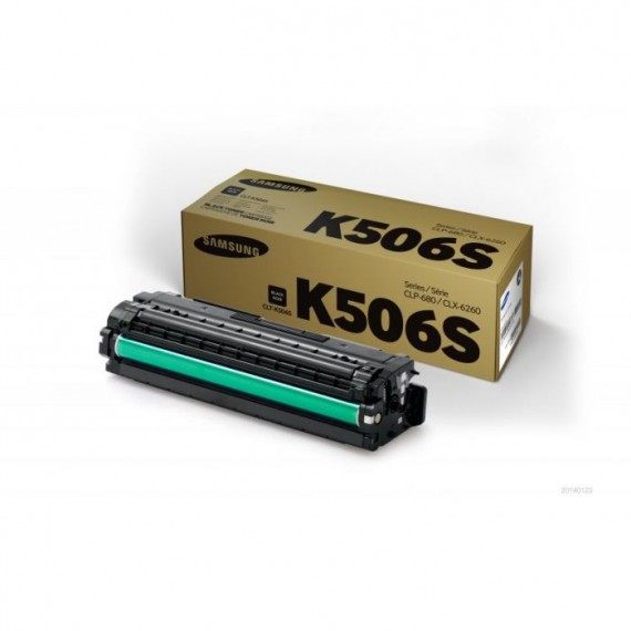 Toner Samsun K506S nero CLT-K506S/ELS SU180A originale per Samsung CLP680ND CLX 6260 capacità 2.000 pagine
