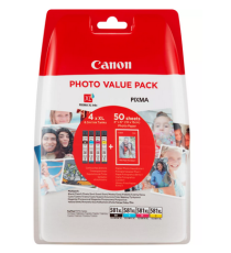 Multipack Canon CLI-581XL BK/C/M/Y 2052C004AA cartuccia originale + 50 fogli 10x15 per Canon TS6150,8150,9150,TR7550 cli-581XLx4 Multipack Canon CLI-581XL BK/C/M/Y 2052C004AA cartuccia originale + 50 fogli 10x15 per Canon TS6150,8150,9150,TR7550 cli-581XLx4