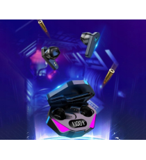 Auricolari gaming X15 black Earbuds da gioco con display led Earphone Bluetooth V5.0 WI-FI cuffie TWS a bassa latenza CVC8.0 Auricolari gaming X15 black Earbuds da gioco con display led Earphone Bluetooth V5.0 WI-FI cuffie TWS a bassa latenza CVC8.0