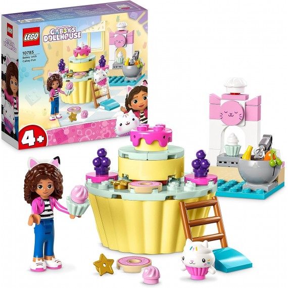 Lego Casa delle bambole di Gabby - Divertimento in cucina con Dolcetto -  LEGO 10785 - Dolcetto,Cupcake da
