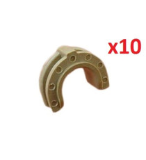 10xBoccola rullo inferiore destra 10xLower Roller Bushing Right COMPATIBILI PER HP 4000,5000 RS5-1297-000 10xBoccola rullo inferiore destra 10xLower Roller Bushing Right COMPATIBILI PER HP 4000,5000 RS5-1297-000