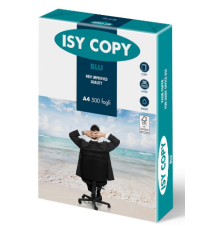 Carta fotocopie A4 Isy Copy Blu 75gr - bianca - 500ff - in risma - bianco elevato - Certificata FSC,ECF,ECOLABEL,ISO9706 Carta fotocopie A4 Isy Copy Blu 75gr - bianca - 500ff - in risma - bianco elevato - Certificata FSC,ECF,ECOLABEL,ISO9706