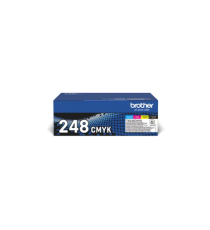 Pack Brother TN-248VAL BK-C-M-Y toner originale per Brother DCP-L3520CDWE,HL-L3220CW,HL-L8230CDW TN24VAL capacità 1.000 pagine Pack Brother TN-248VAL BK-C-M-Y toner originale per Brother DCP-L3520CDWE,HL-L3220CW,HL-L8230CDW TN24VAL capacità 1.000 pagine