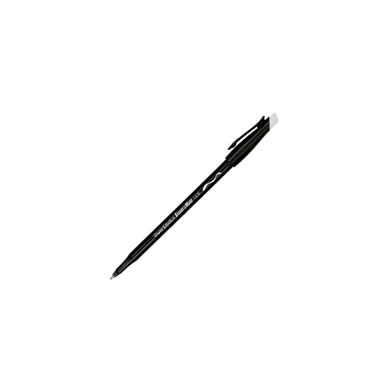 papermate penna sfera replay 40 anniversario - inchiostro cancellabile - punta 1 mm - nero - papermate, nero