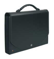 Classificatore Exacase - 13 tasche - PPL - 33x26 cm - nero - Exacompta Classificatore Exacase - 13 tasche - PPL - 33x26 cm - nero - Exacompta