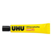Colla attaccatutto Extra - 20 ml - trasparente - UHU Colla attaccatutto Extra - 20 ml - trasparente - UHU
