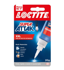 Colla Super Attak XXL - 20 gr - trasparente - Loctite Colla Super Attak XXL - 20 gr - trasparente - Loctite