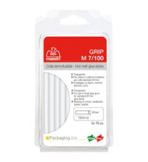 Colla termofusibile M7/100 - diametro 7 mm - lunghezza 10 cm - 70 gr - trasparente - Romeo Maestri Colla termofusibile M7/100 - diametro 7 mm - lunghezza 10 cm - 70 gr - trasparente - Romeo Maestri