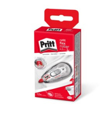 Correttore a nastro - roller - ricaricabile - 4,2 mm x 12 mt - Pritt Correttore a nastro - roller - ricaricabile - 4,2 mm x 12 mt - Pritt