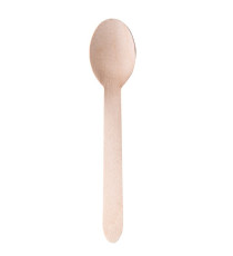 Cucchiaio monouso in legno - 16 cm - Signor Bio - conf. 100 pezzi Cucchiaio monouso in legno - 16 cm - Signor Bio - conf. 100 pezzi