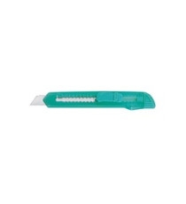 Cutter con bloccalama - 18 mm - Lebez - conf. 20 pezzi Cutter con bloccalama - 18 mm - Lebez - conf. 20 pezzi