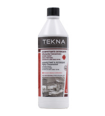 Disinfettante detergente - per superfici - super concentrato - 1 lt - Tekna Disinfettante detergente - per superfici - super concentrato - 1 lt - Tekna