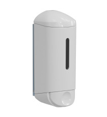 Dispenser a muro Shower Small - per hotel - 0,17 L - bianco - Mar Plast Dispenser a muro Shower Small - per hotel - 0,17 L - bianco - Mar Plast