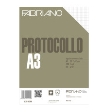 Fogli protocollo - A4 commerciale - 60 gr - Fabriano - conf. 200 pezzi Fogli protocollo - A4 commerciale - 60 gr - Fabriano - conf. 200 pezzi
