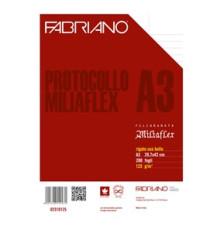 Foglio protocollo - A4 - uso bollo - 125 gr - Fabriano - conf. 200 pezzi