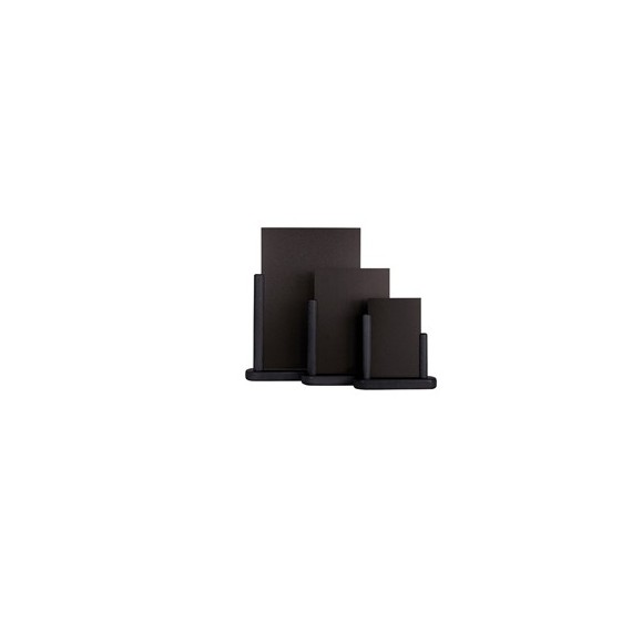 Lavagna da tavolo Elegant - A4 - 27,5 x 32 x 7 cm - nero - Securit
